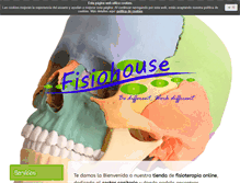 Tablet Screenshot of fisiohouse.net